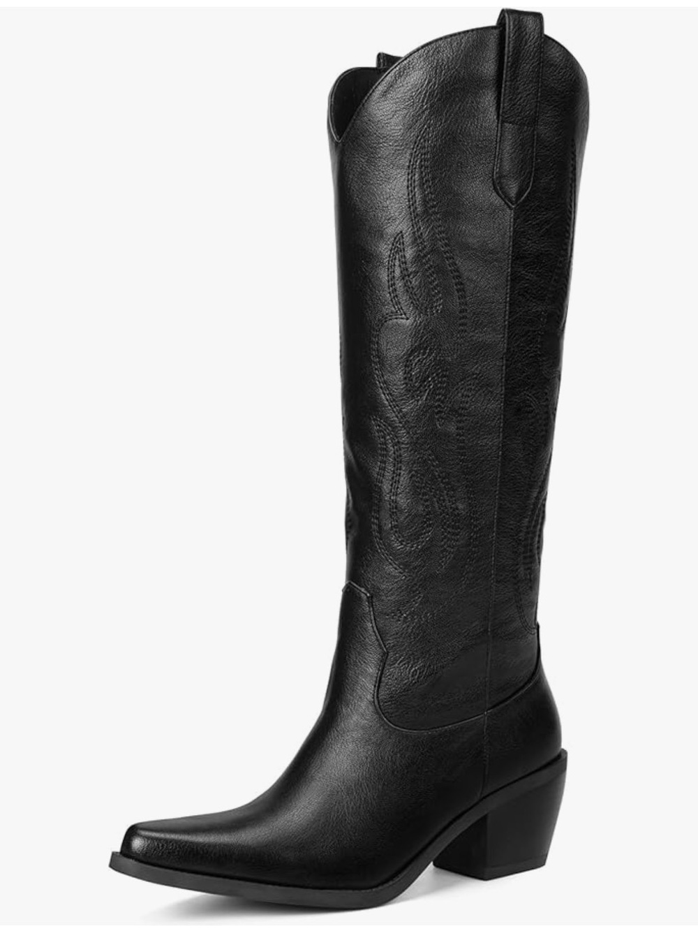 NWT Black Western Boots 7W